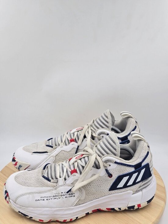 Adidas Dame 7 EXTPLY GCA USA Damian Lillard Basketball Shoe GW2946 Mens  sz 10.5 main image 8